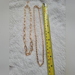 Unbranded 18kt gold plated 2 piece set